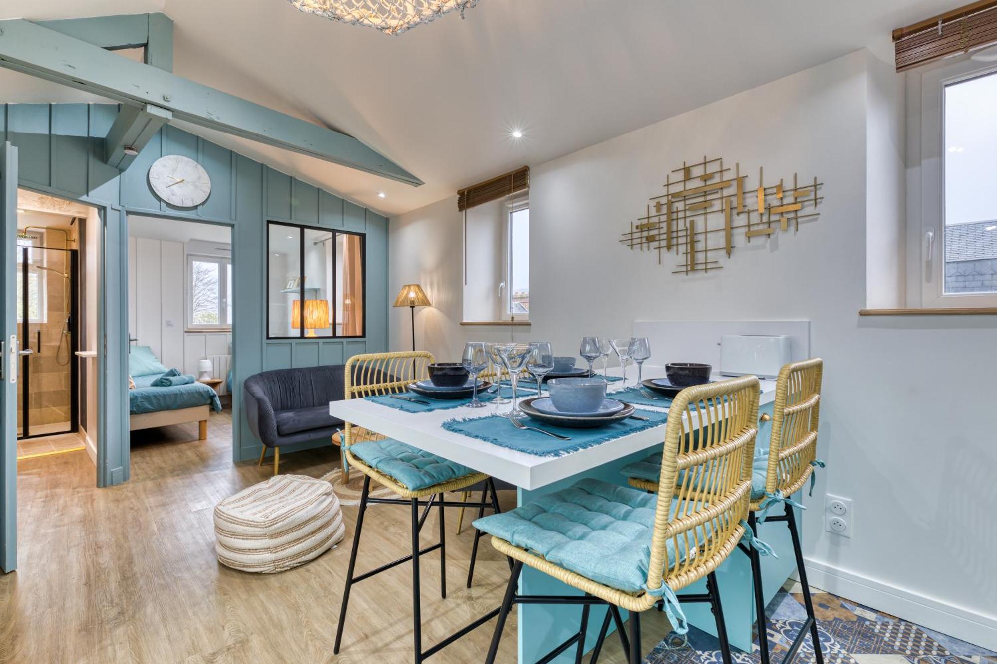 Appartement « Le Casier » Vue Mer Fécamp Esterno foto